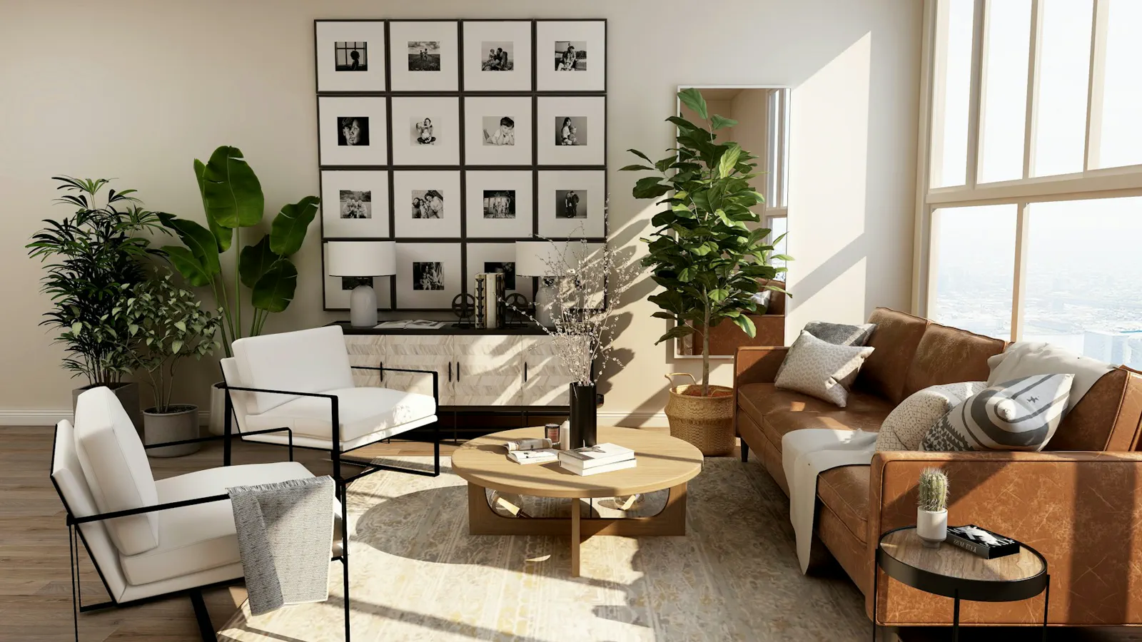 Vivienda reformada con acabados modernos
